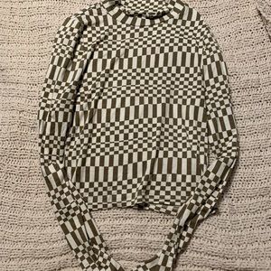 pacsun mockneck long sleeve